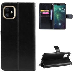 Mobigear Wallet Housse iPhone 11 Etui Porte-Monnaie - Noir