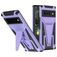 Mobigear Armor Stand Coque Google Pixel 6 Pro Coque arrière Rigide Anti-Chocs avec Support Amovible - Violet