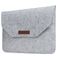 Mobigear Envelope Pochette Ordinateur portable en Feutre 13 Pouces Housse ordinateur - Gris