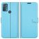 Mobigear Classic Housse Motorola Moto G50 Etui Porte-Monnaie - Bleu