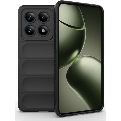 Mobigear Bumpy Xiaomi 14T TPU souple Coque arrière - Noir