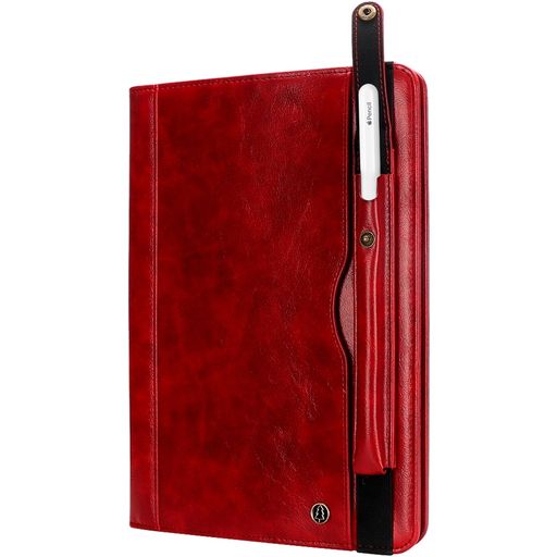Mobigear Business Coque iPad Pro 11 Pouces (2018) Etui + Porte-crayon - Rouge