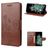 Mobigear Butterfly Housse OnePlus 10T Etui Porte-Monnaie - Marron