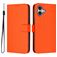 Mobigear Urban Wallet Housse iPhone 16 Plus Etui Porte-Monnaie - Orange