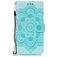 Mobigear Mandala Housse iPhone 11 Etui Porte-Monnaie - Turquoise
