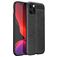 Mobigear Luxury Coque iPhone 12 Pro Max Coque arrière en TPU Souple - Noir