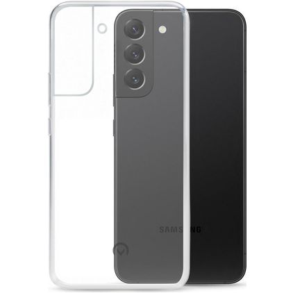 Mobilize Gelly Coque Transparente Samsung Galaxy S22 Plus Coque arrière en TPU Souple - Transparent