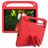 Mobigear AeroArmor Coque iPad 9 (2021) Coque de tablette pour enfants avec Poignée Enfants en EVA + Porte-crayon - Rouge