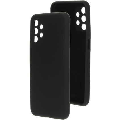 Mobiparts Coque Samsung Galaxy A13 4G Coque arrière en Silicone - Noir