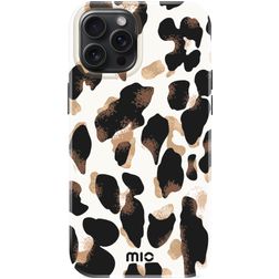 MIO Coque iPhone 15 Pro Max MagSafe Coque arrière Rigide - Leopard