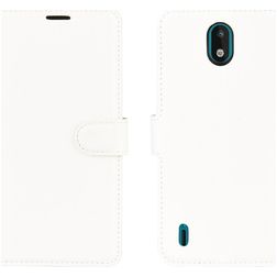 Mobigear Classic Housse Nokia 1.3 Etui Porte-Monnaie - Blanc