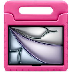 Xccess Kids Guard Coque iPad Pro 12.9 Pouces (2020) Coque de tablette pour enfants avec Poignée Enfants en EVA - Rose
