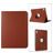 Mobigear DuoStand Coque iPad 11 (2025) Etui Rotatif - Marron