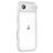 Valenta Trend Transparent iPhone Air MagSafe Plastique rigide Coque arrière - Transparent