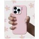 Nudient Base Coque iPhone 14 Pro Max Coque arrière en Silicone - Baby Pink