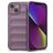 Mobigear Bumpy Coque iPhone 14 Coque arrière en TPU Souple - Violet