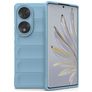 Mobigear Bumpy Coque HONOR 70 Coque arrière en TPU Souple - Bleu