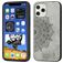 Mobigear Mandala Coque iPhone 12 Pro Max Coque arrière Rigide - Gris