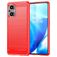 Mobigear Brushed Slim Coque OPPO Reno 7 Lite Coque arrière en TPU Souple - Rouge