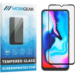 Mobigear Premium Motorola Moto E7 Plus Verre trempé Protection d'écran - Compatible Coque - Noir