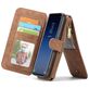 Caseme 007 Housse Samsung Galaxy S9 Etui avec Coque Détachable Porte-Monnaie - Marron