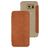 Mobilize Slim Booklet Housse Samsung Galaxy S6 Etui - Snake Apricot