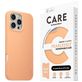 CARE by PanzerGlass Fashionable Coque iPhone 16 Pro Max MagSafe Coque arrière en Silicone - Peachy