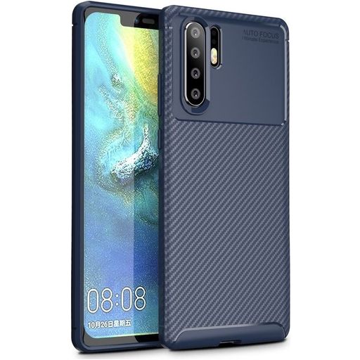 Mobigear Racing Coque Huawei P30 Pro Coque arrière en TPU Souple - Bleu
