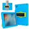 Mobigear Ruggedized Coque iPad 5 (2017) Coque arrière en EVA + Support Amovible - Bleu