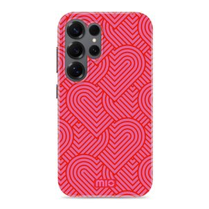 MIO Coque Samsung Galaxy S25 Ultra MagSafe Coque arrière Rigide - Wild Hearts