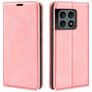 Mobigear Retro Slim OnePlus 10 Pro Étui Portefeuille - Rose