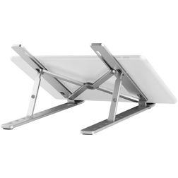 Mobilize Foldable Support pour ordinateur portable - Argent