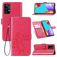 Mobigear Clover Housse Samsung Galaxy A52 Etui Porte-Monnaie - Magenta