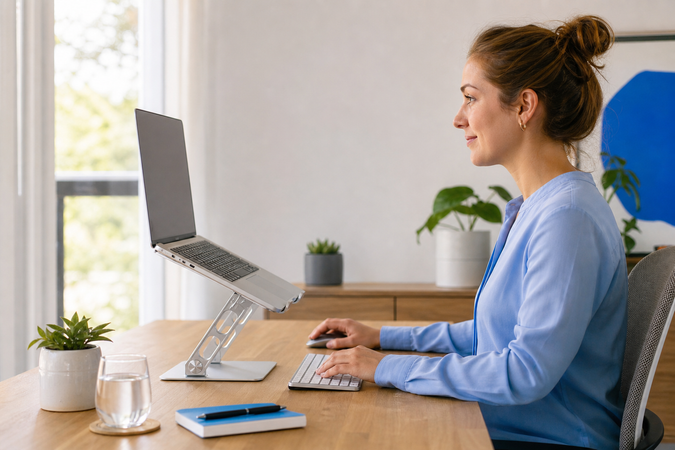 Pourquoi utiliser un support pour ordinateur portable ? Avantages et conseils