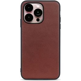 Mobigear Excellent Coque iPhone 14 Pro Coque arrière Rigide - Marron