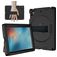 Mobigear Ruggedized Coque iPad 5 (2017) Coque arrière en EVA + Support Amovible - Noir