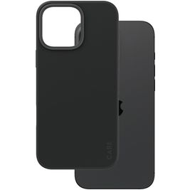 CARE by PanzerGlass Fashionable Coque iPhone 16 Pro Max MagSafe Coque arrière en Silicone - Noir CARE by PanzerGlass Fashionable Coque iPhone 16 Pro Max MagSafe Coque arrière en Silicone - Noir