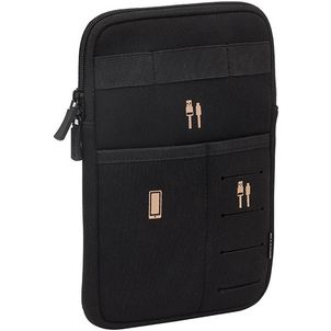 Rivacase AntiShock - Coque À languette coulissante en Polyester Universel - 7 / 8 Pouces - Noir