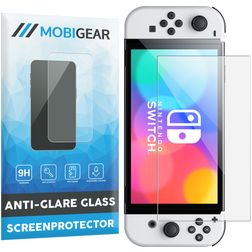 Mobigear Nintendo Switch OLED Verre trempé Protection d'écran - Compatible Coque