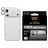 PanzerGlass FENDER iPhone 17 Pro Max Aluminium Protection caméra - Compatible coque - Argent