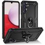 Mobigear Armor Ring Coque Samsung Galaxy A14 Coque arrière Rigide Anti-Chocs avec Anneau-Support - Noir
