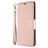 Mobigear Excellent Housse Samsung Galaxy A21 Etui Porte-Monnaie - Rose doré