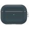 Valenta Snap Coque Apple AirPods Pro 1 Coque en Cuir Véritable - Bleu