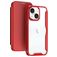 Mobigear Smart Fit Housse iPhone 15 Etui Rigide - Rouge