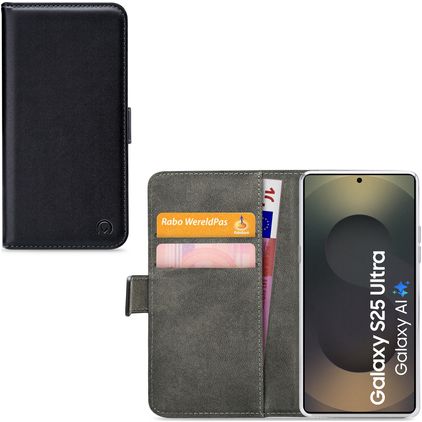 Mobilize Classic Gelly Wallet Housse Samsung Galaxy S26 Ultra Etui Porte-Monnaie - Noir