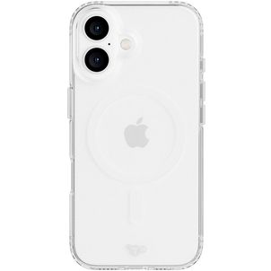 Tech21 EvoLite Coque Transparente iPhone 16 MagSafe Coque arrière en TPU Souple Anti-Chocs - Transparent
