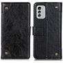 Mobigear Ranch Housse Nokia G60 5G Etui Porte-Monnaie - Noir