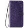 Mobigear Mandala Housse Motorola One Hyper Etui Porte-Monnaie - Violet