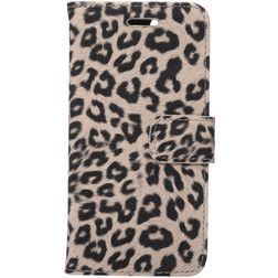 Mobigear Leopard Housse iPhone 7 Etui Porte-Monnaie - Jaune