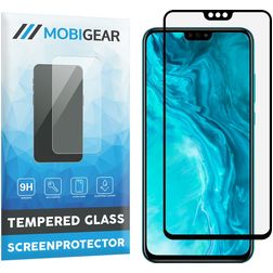 Mobigear Premium HONOR 9X Lite Verre trempé Protection d'écran - Compatible coque - Noir
